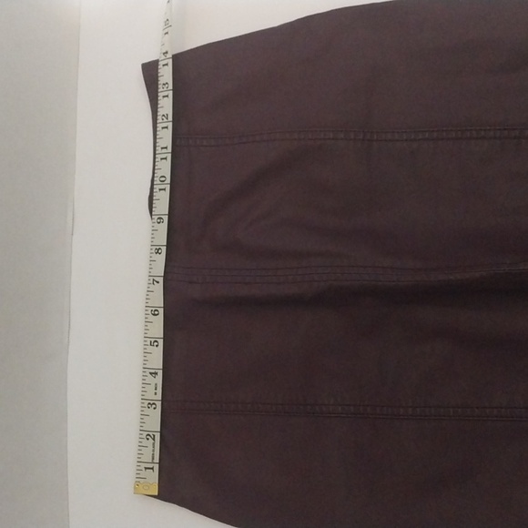 ree People Modern Femme Faux-Leather Mini Skirt Size 4 Berry/Plum/Purple - Picture 7 of 11